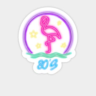 Retro Neon Sticker